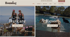 Desktop Screenshot of houndogdaycare.com.au